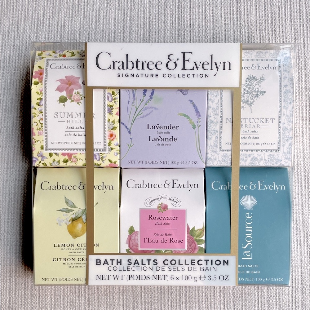 Crabtree & Evelyn Signature Bath Salts Set